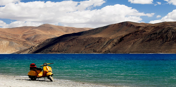 Royal Enfield in Leh