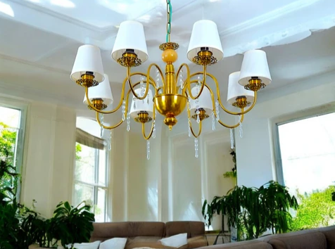 vintage gold ceiling lights
