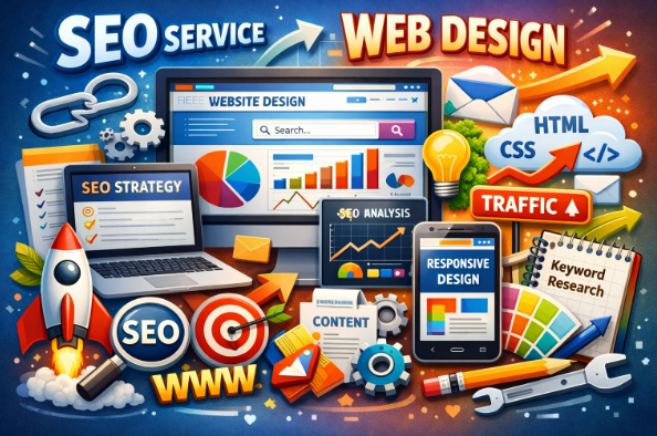 Integrated SEO Services and Web Design